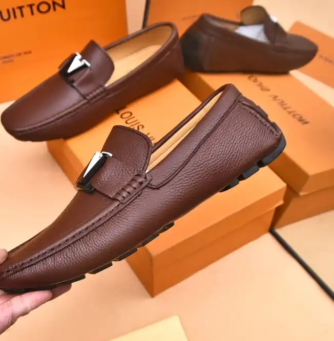 hype LV Leather Shoes