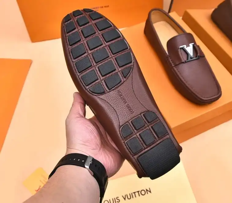 hype LV Leather Shoes