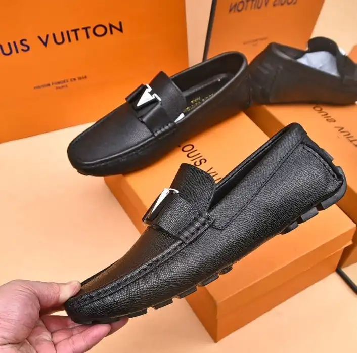 hype LV Leather Shoes