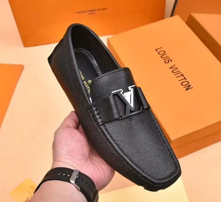 hype LV Leather Shoes