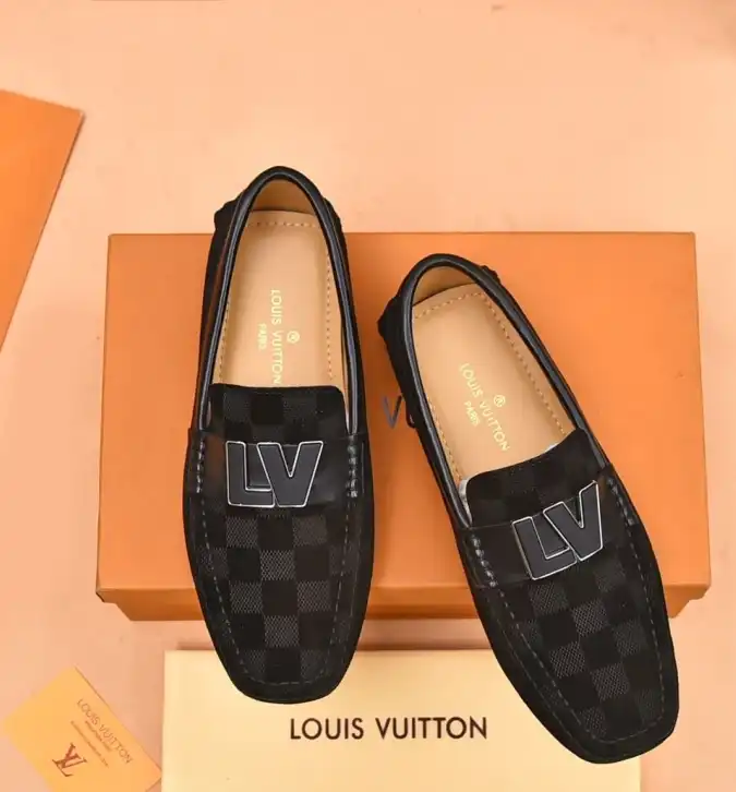 hype LV Leather Shoes