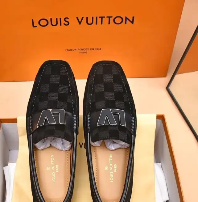 hype LV Leather Shoes