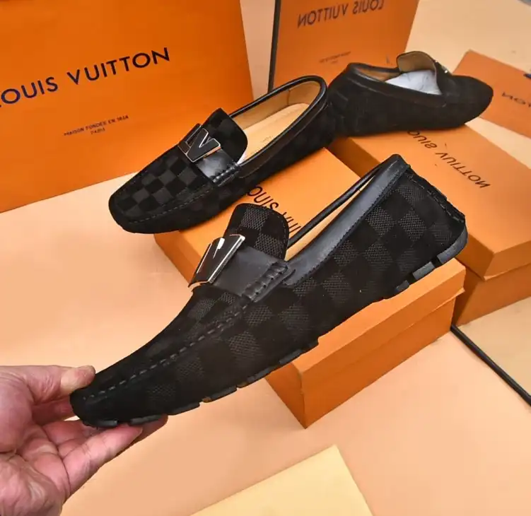 hype LV Leather Shoes