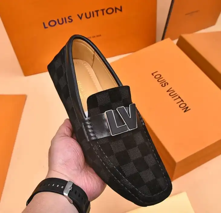 hype LV Leather Shoes