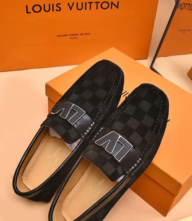 hype LV Leather Shoes