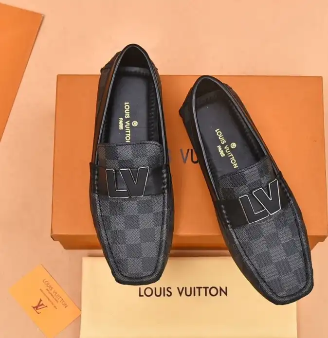 hype LV Leather Shoes