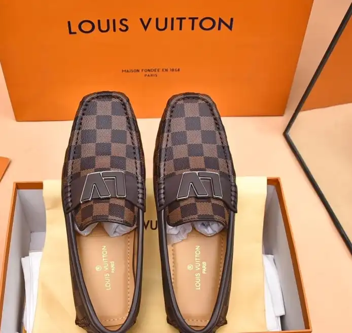 hype LV Leather Shoes