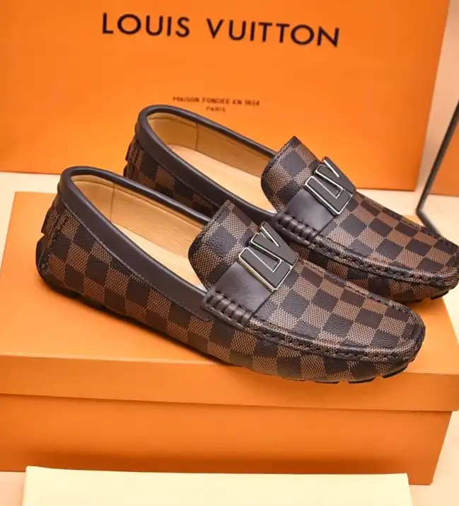 hype LV Leather Shoes