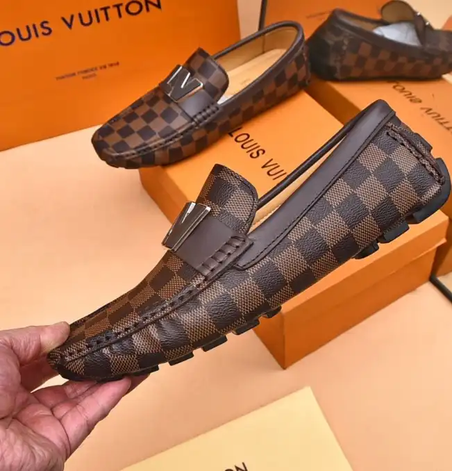 hype LV Leather Shoes