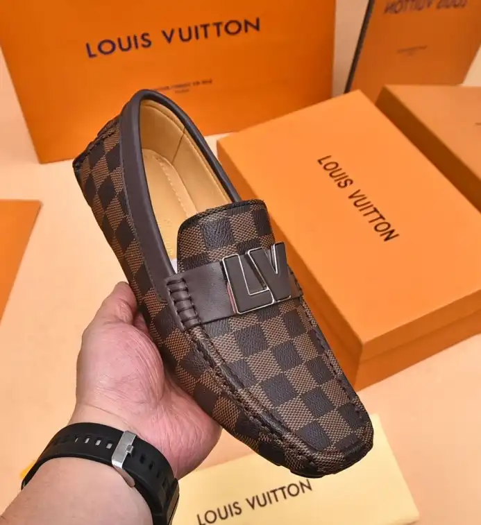 hype LV Leather Shoes