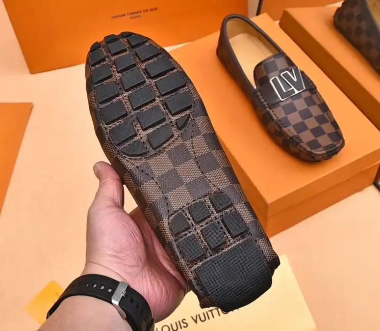 hype LV Leather Shoes