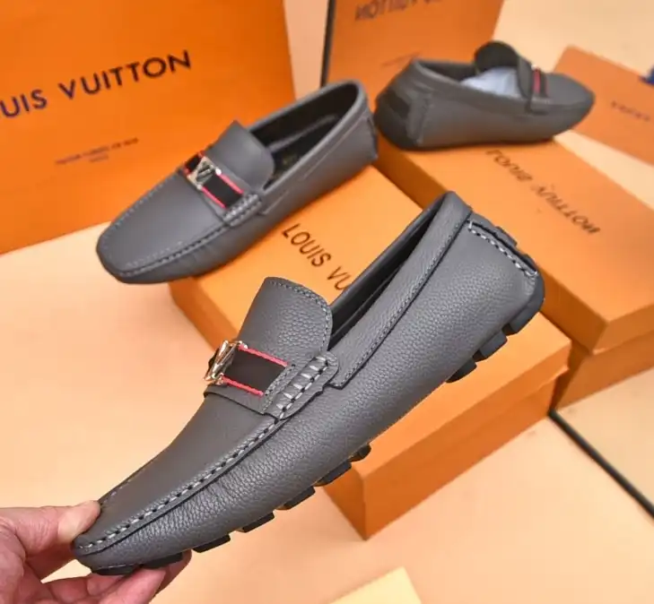 hype LV Leather Shoes