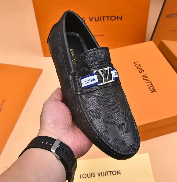 hype LV Leather Shoes