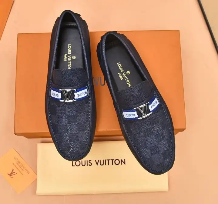 hype LV Leather Shoes