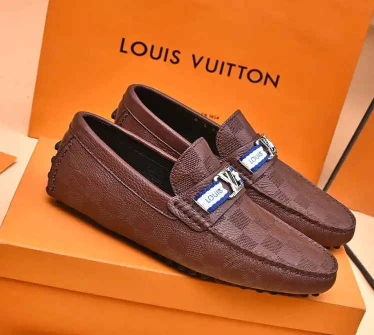 hype LV Leather Shoes