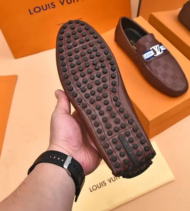 hype LV Leather Shoes