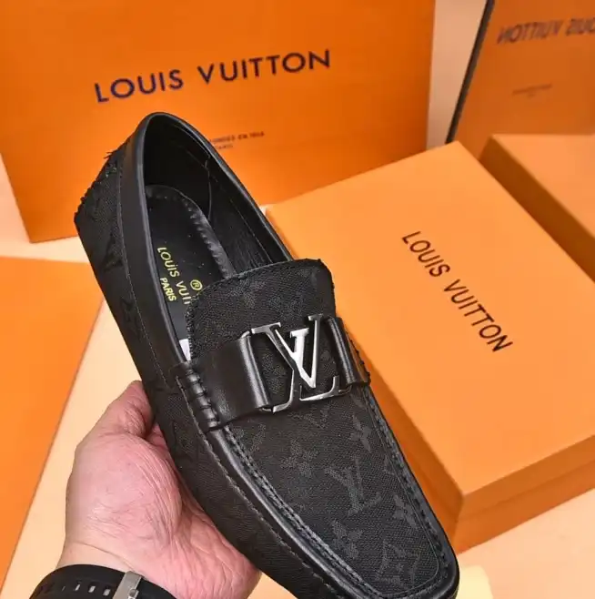 hype LV Leather Shoes