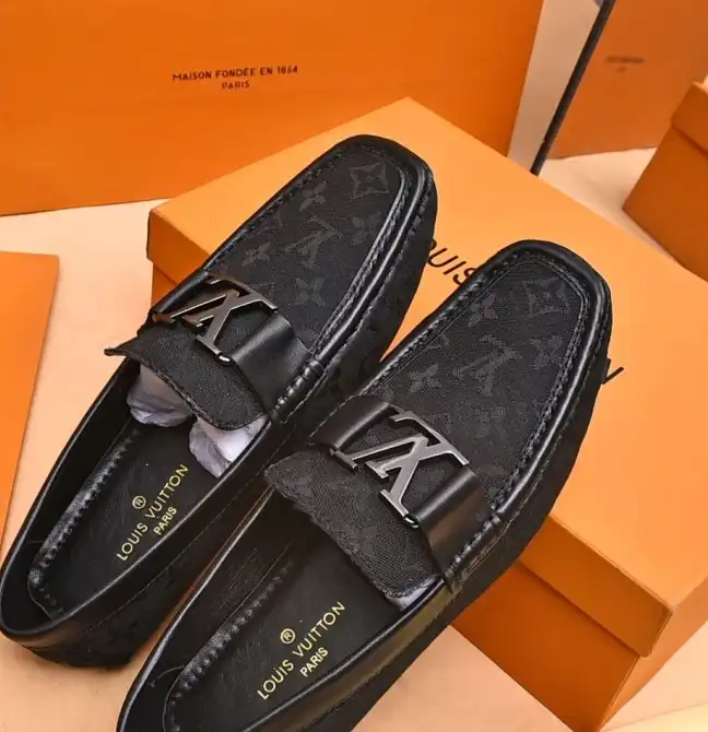 hype LV Leather Shoes