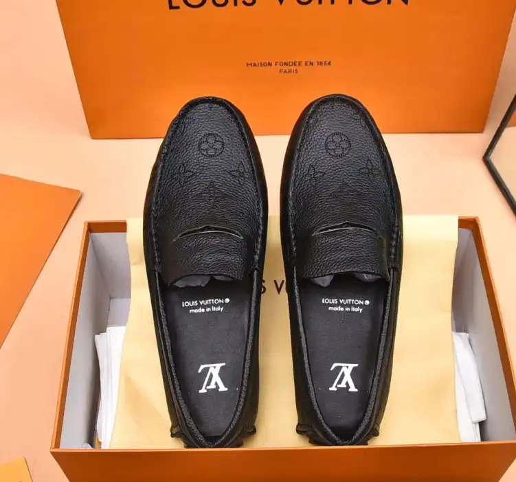 hype LV Leather Shoes