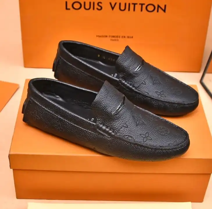 hype LV Leather Shoes