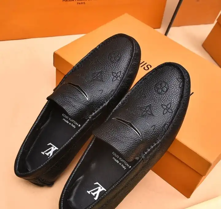 hype LV Leather Shoes