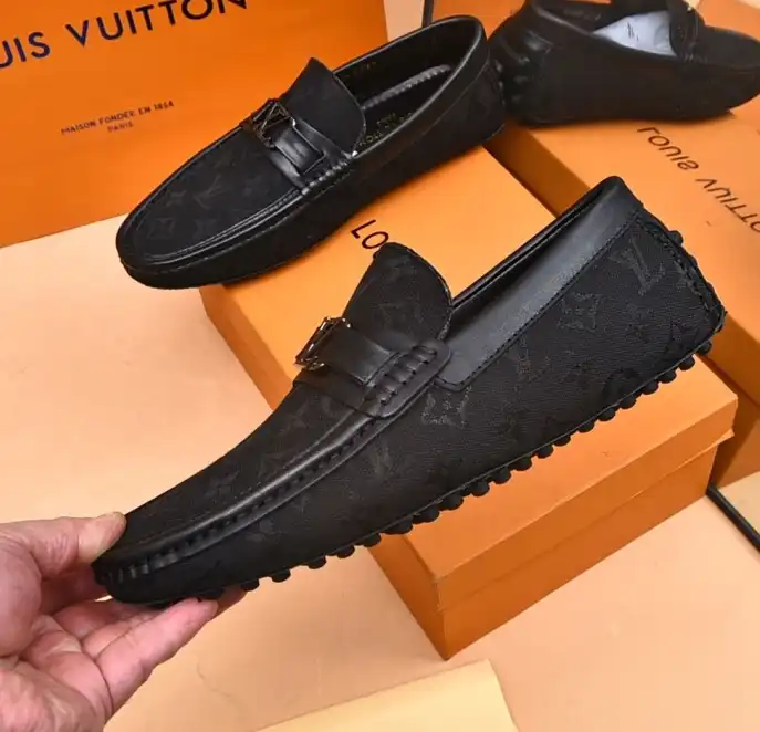 hype LV Leather Shoes