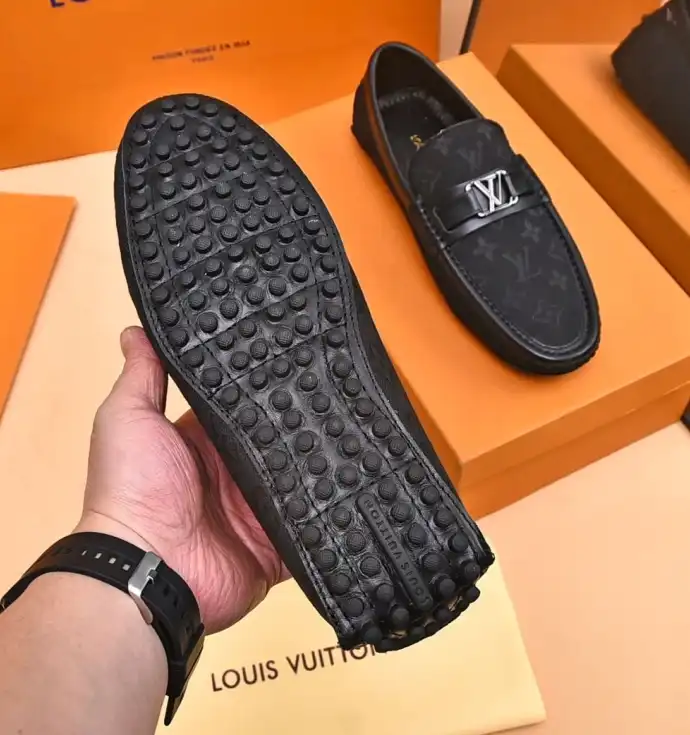 hype LV Leather Shoes