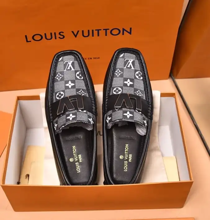 hype LV Leather Shoes