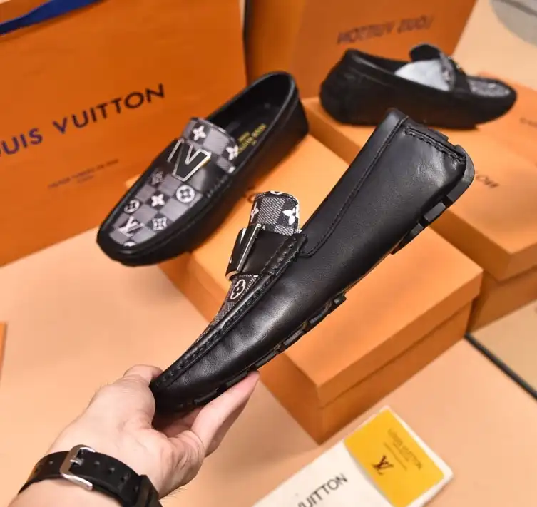 hype LV Leather Shoes