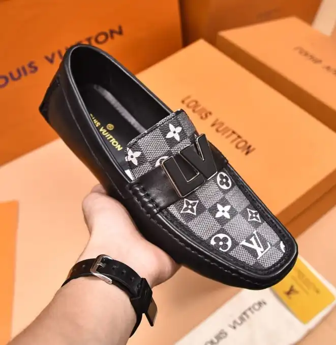 hype LV Leather Shoes