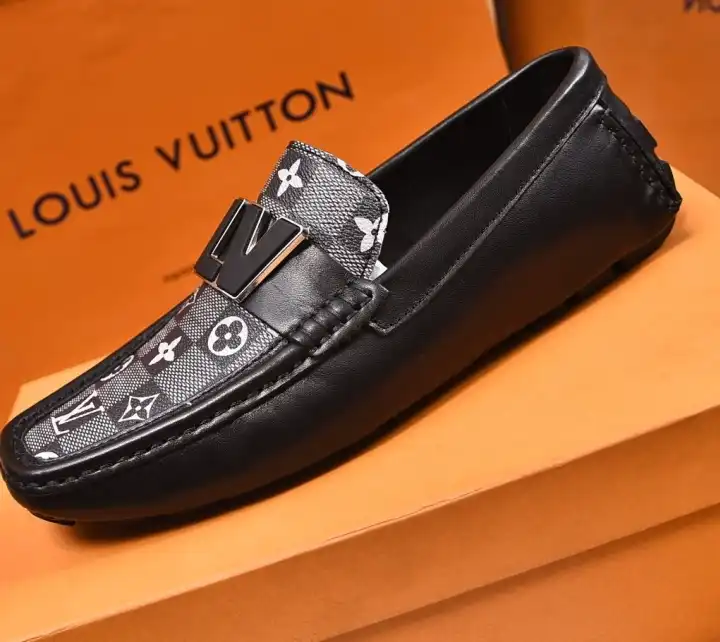 hype LV Leather Shoes