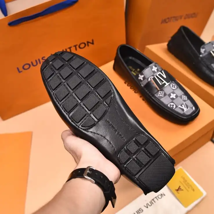 hype LV Leather Shoes