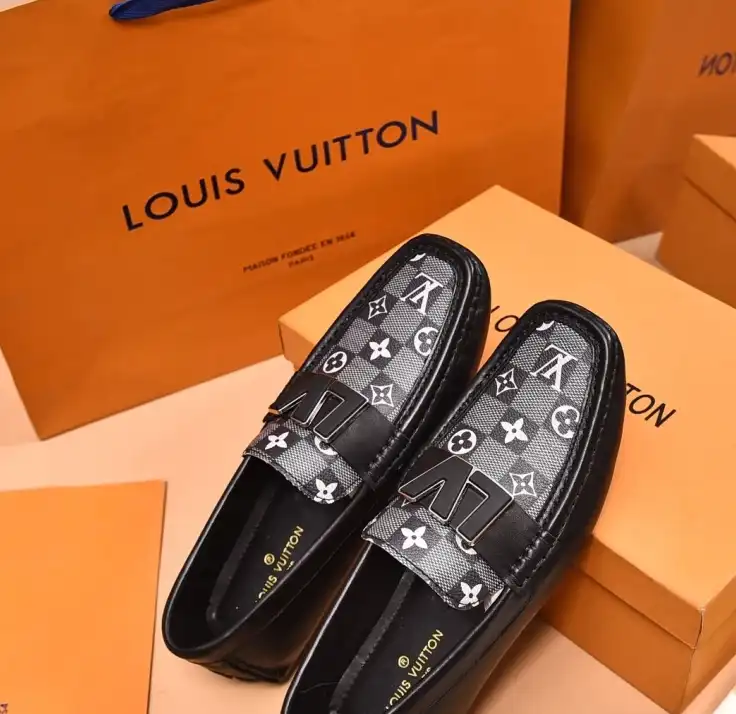 hype LV Leather Shoes