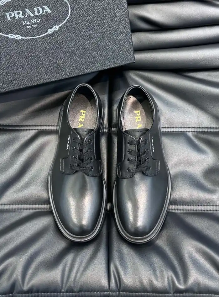 hype Prada Leather Shoes