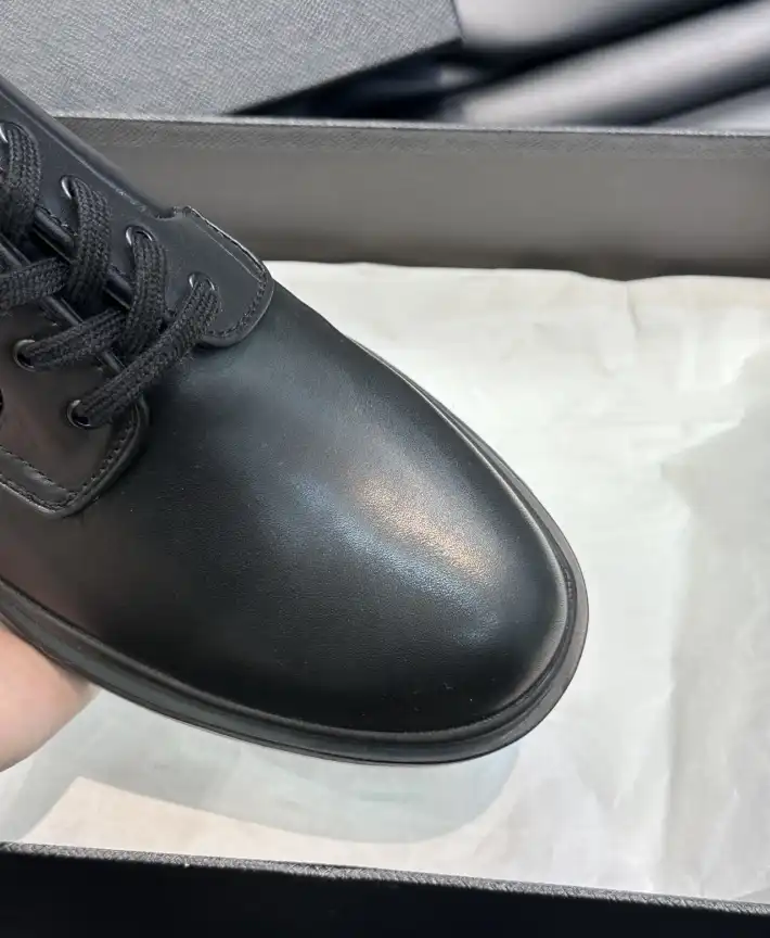 hype Prada Leather Shoes