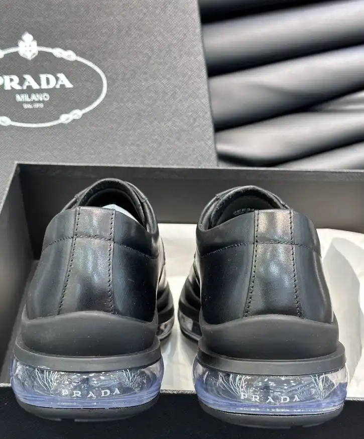 hype Prada Leather Shoes