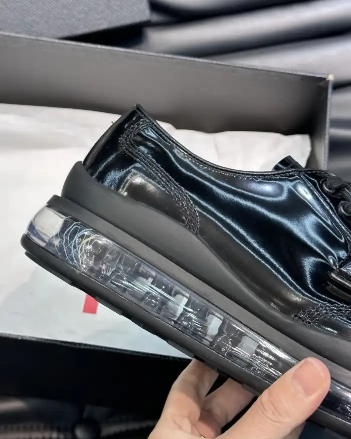 hype Prada Leather Shoes