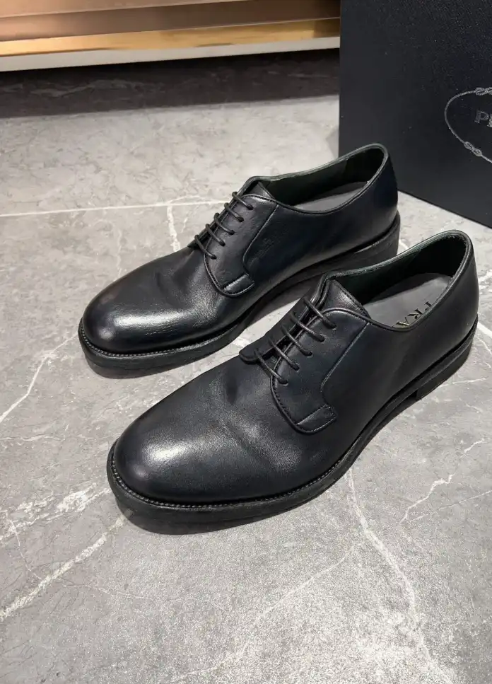 hype Prada Leather Shoes