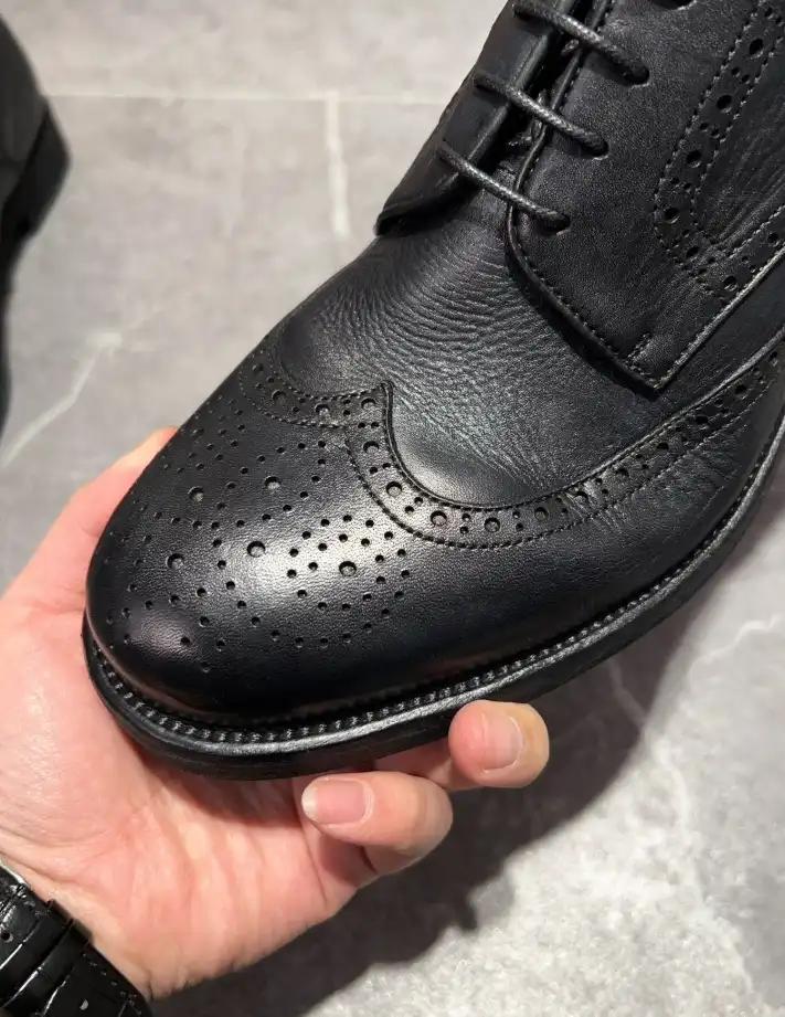 hype Prada Leather Shoes