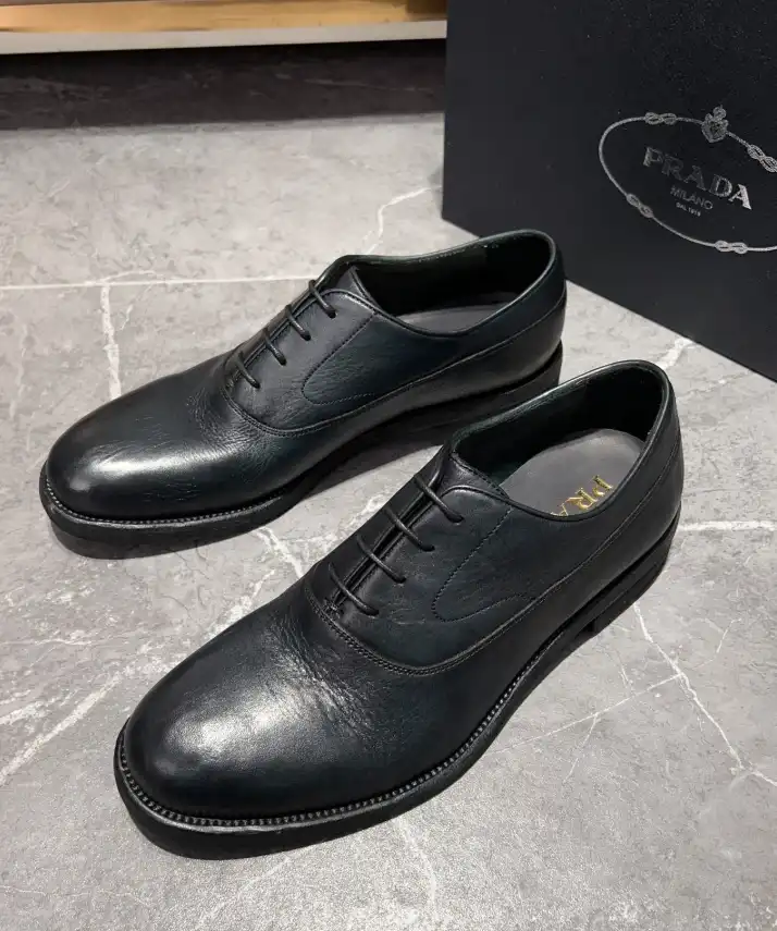 hype Prada Leather Shoes