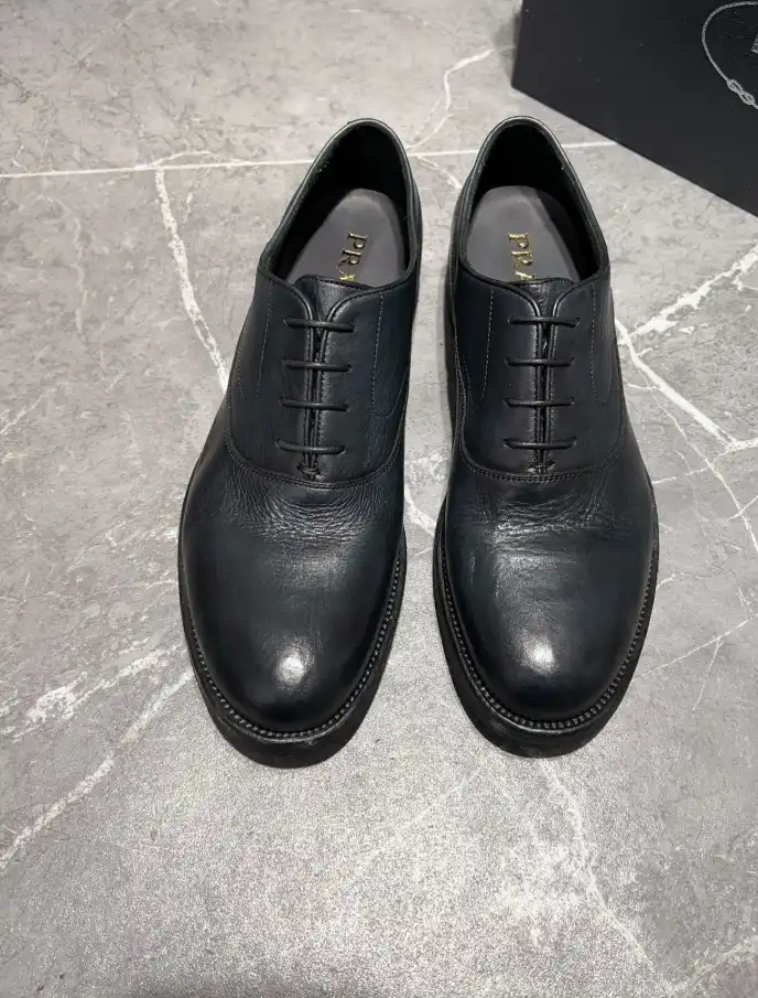 hype Prada Leather Shoes