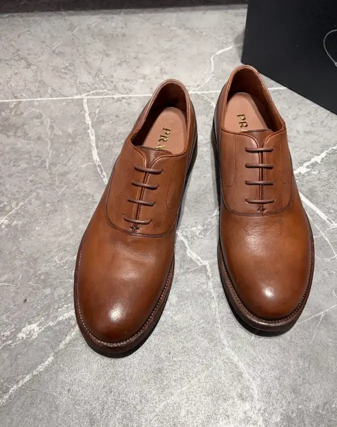 hype Prada Leather Shoes