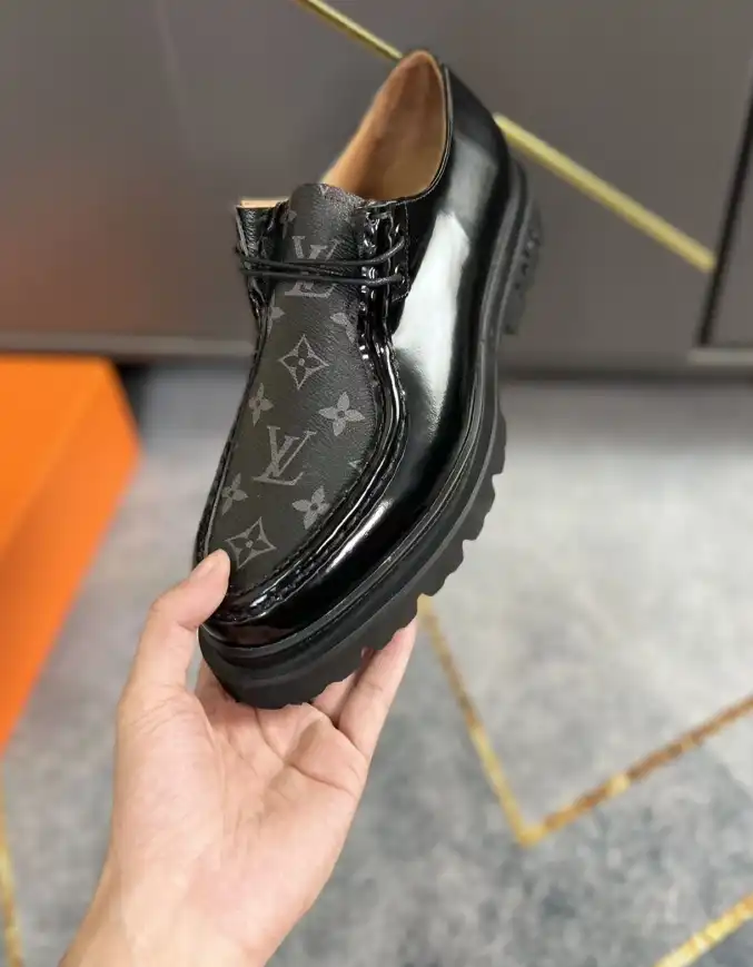 hype LV Leather Shoes