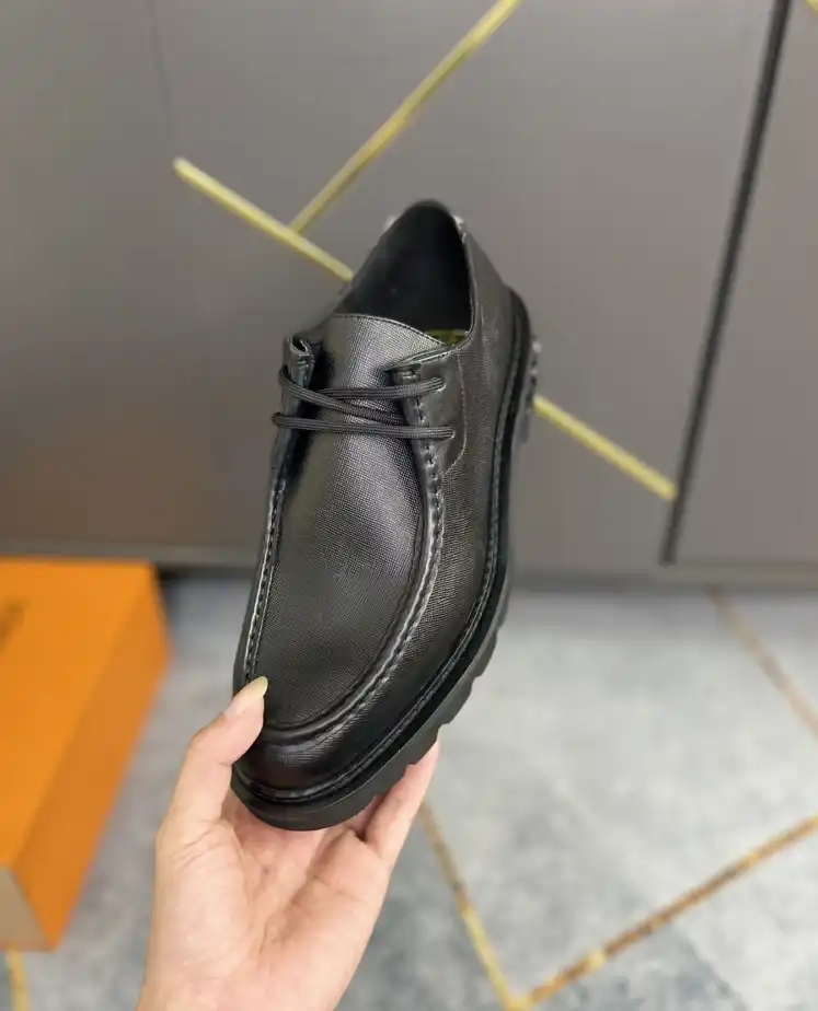 hype LV Leather Shoes