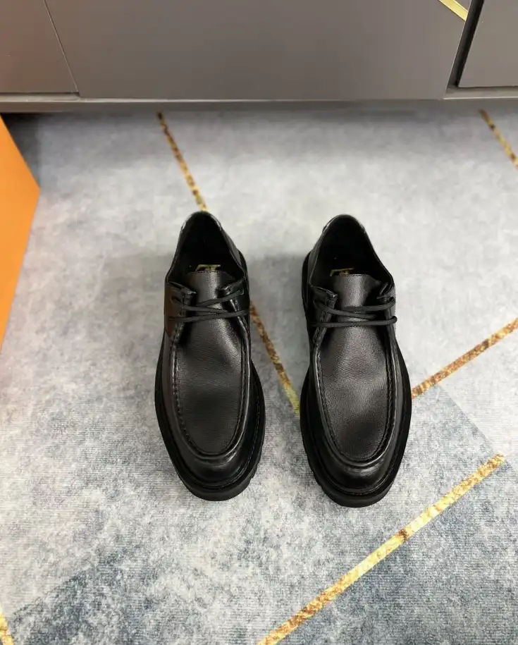 hype LV Leather Shoes