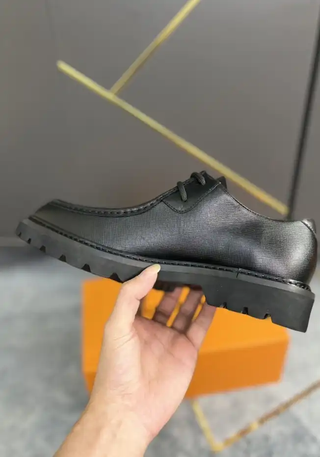 hype LV Leather Shoes