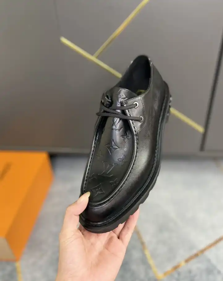 hype LV Leather Shoes