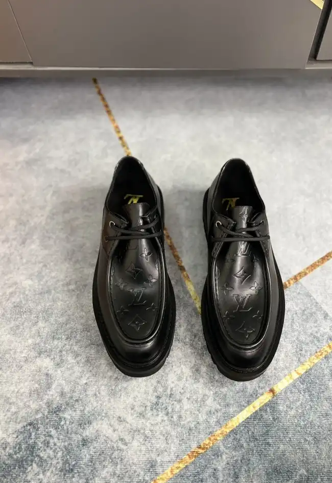 hype LV Leather Shoes