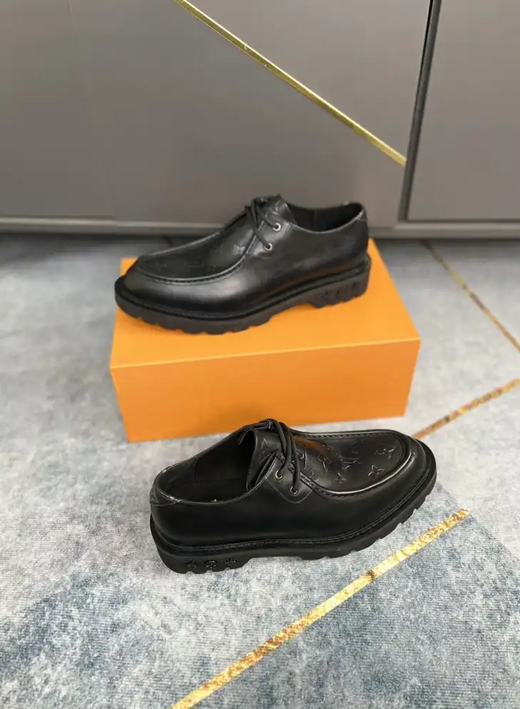 hype LV Leather Shoes