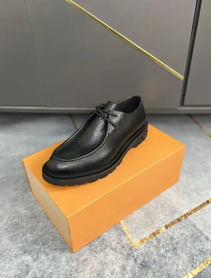 hype LV Leather Shoes